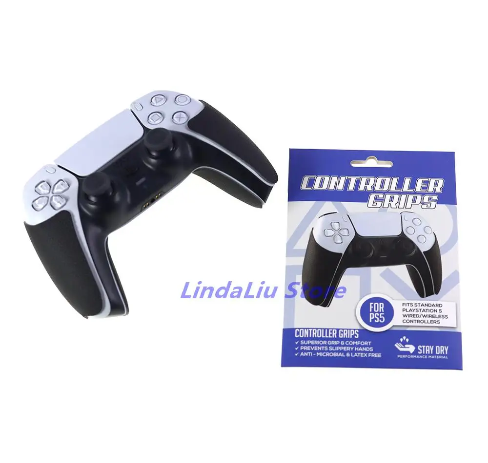 30 juegos de protección de la piel del mango para el controlador de PS4, Joystick, agarre de mano de calamar para PS5, pegatina antideslizante de agarre de calamar