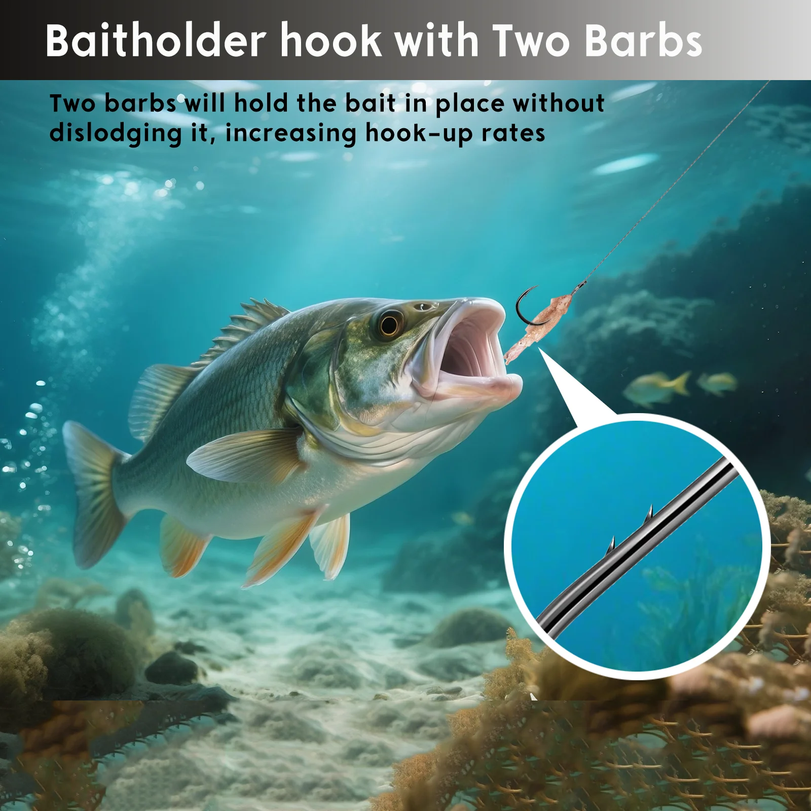 خطاف صيد السمك من FishTrip خطا - مراجعة Fishing Hook Circle وسعره