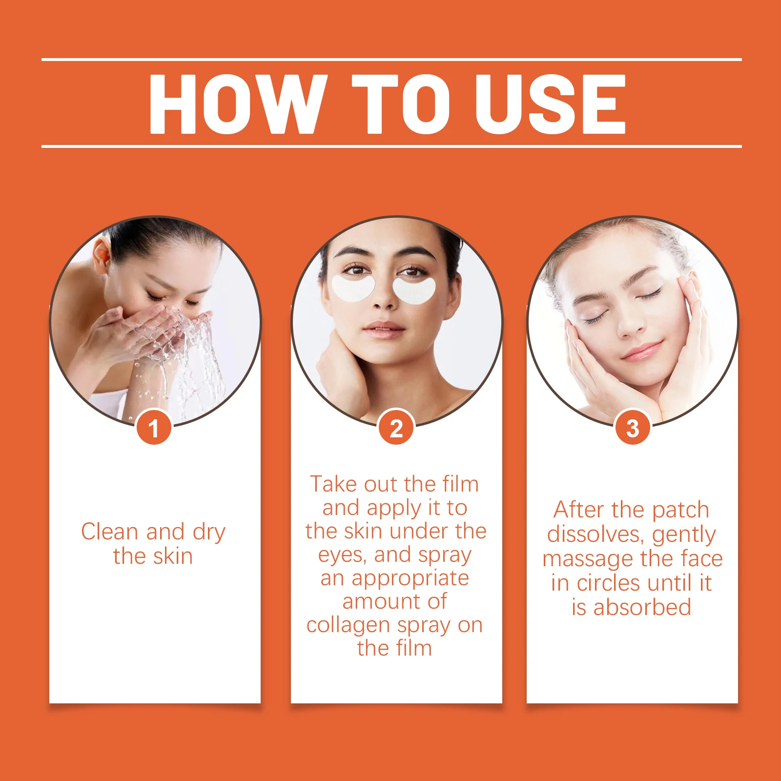 طبقة كولاجين للعين لشد البشرة وترطيبها وإزالة الهالات السوداء وتحسين تتلاشى الخطوط الدقيقة والتجاعيد ضد أكياس الانتفاخ هيدرات #2