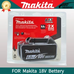 Original Makita 18 v Battery， For Makita 18v 6Ah Rechargeable Lithium Ion BL1850 BL1830BL1840 Power Tool Battery With Charger