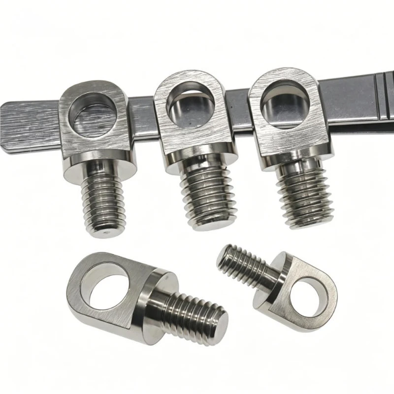 Brass Bolts and Nuts Eye Bolts with Holes M3 M4 M5 M6 M8 M10 Copper Eye Screw Set Drone Wire Lifting Lugs Copper Posts Fasteners