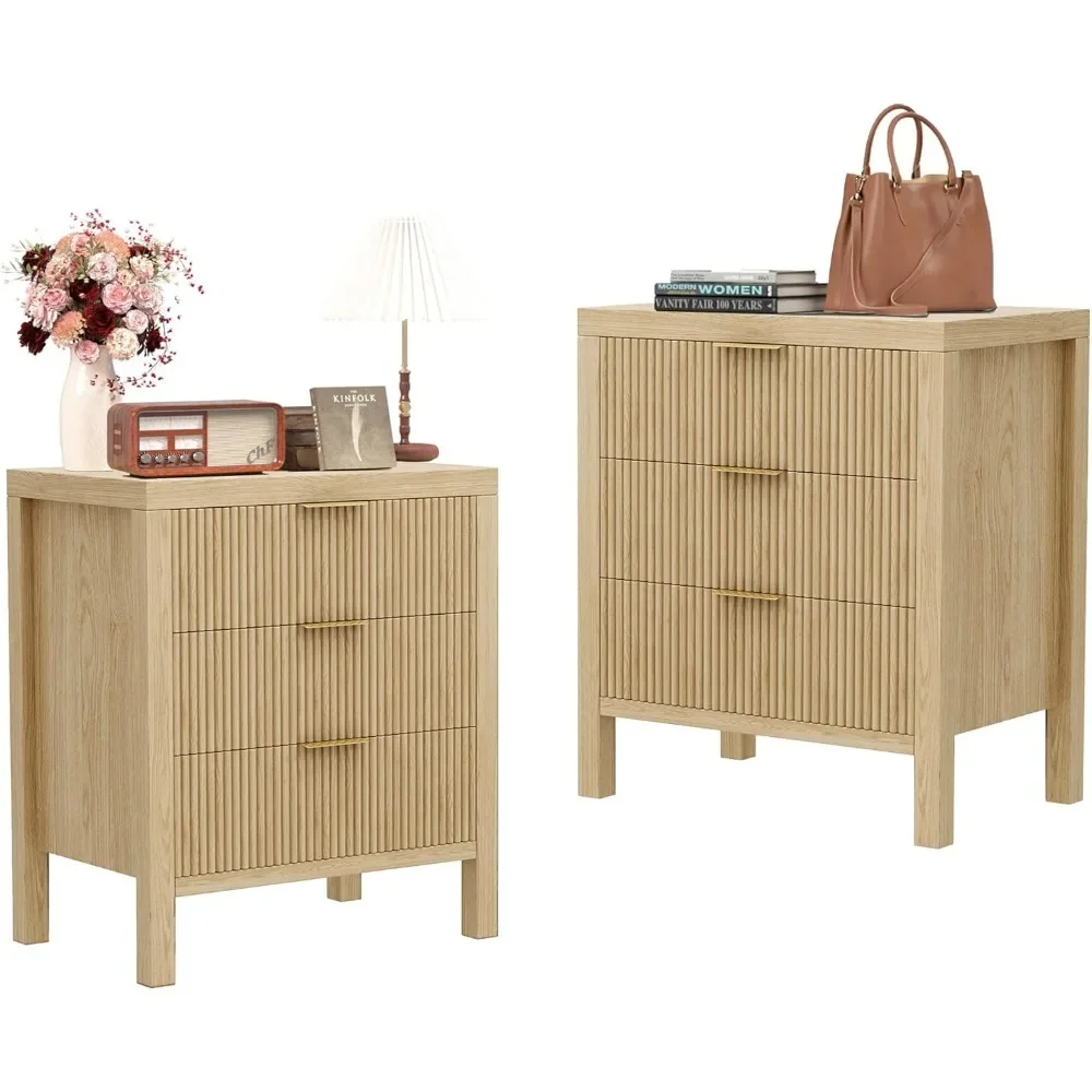 Stylish Nightstand with 6 Drawers: Explore Mid Century Nightstands, Dresser and Nightstand Sets for Your Bedroom