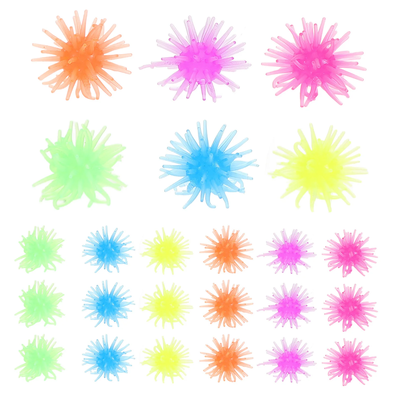 50 قطعة من الدعائم اللاصقة للزحف على الحائط من مادة Tpr القابلة للتمدد لمستلزمات الهالوين المرنة والمضحكة