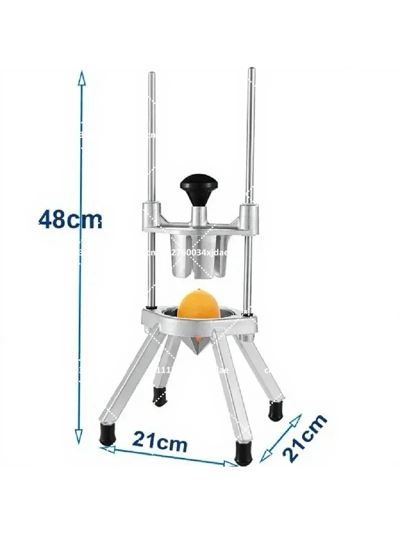 Commercial Lemon Lime Slicer, Stainless Steel Fruit Wedger Cutter, 4 6 8 12 Section Easy Wedger for Bar Restaurant Kitchen
