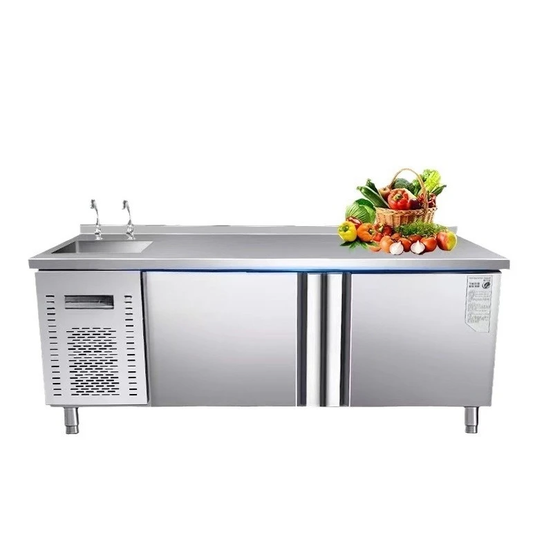 

Sink, refrigerator workbench, integrated, sink, refrigeration, stainless steel