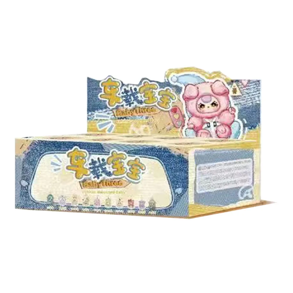 طفل ثلاثة سنوات سيارة الطفل سلسلة صندوق أعمى الفينيل أفخم قلادة الكرتون الحيوان مجوهرات الأزياء لعبة