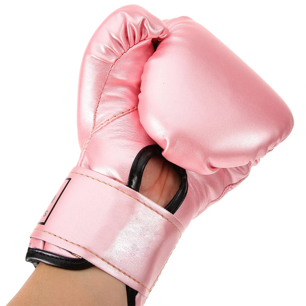 

2Pairs Boxing Gloves Shimmering Pearlescent Finish Sparring Gloves Ergonomic Fit Sponge Molded for Kickboxing