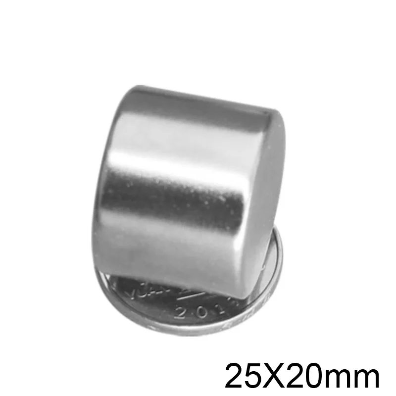 25x20MM Thick Round Powerful Magnetic Magnet 25*20MM Permanent Neodymium Magnets 25x20 Strong Cylinder Magnet 25*20