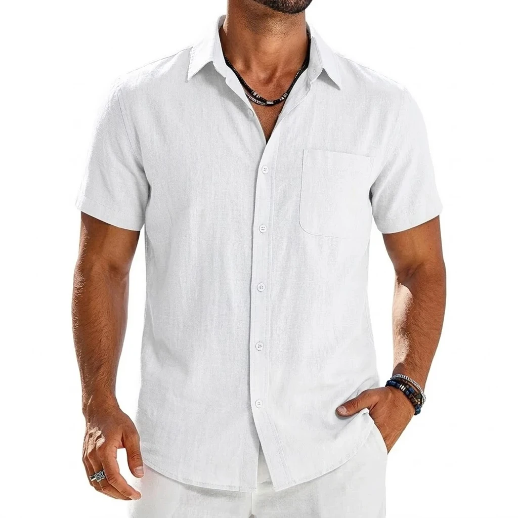 Thumbnail 2 - #78 Best Mens Cotton Linen Casual Shirts to Buy In 2026