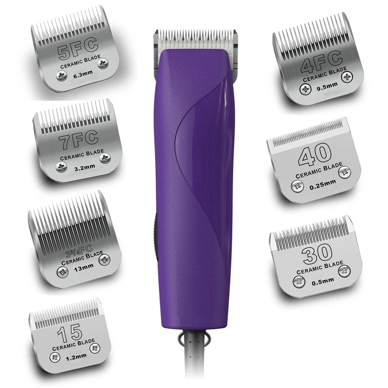 

Сменное керамическое лезвие триммера для домашних животных 3/4, AGC, AGP, AGRC, AGCL, AGR Plus, Oster A5, Wahl KM Series, машинки для стрижки собак