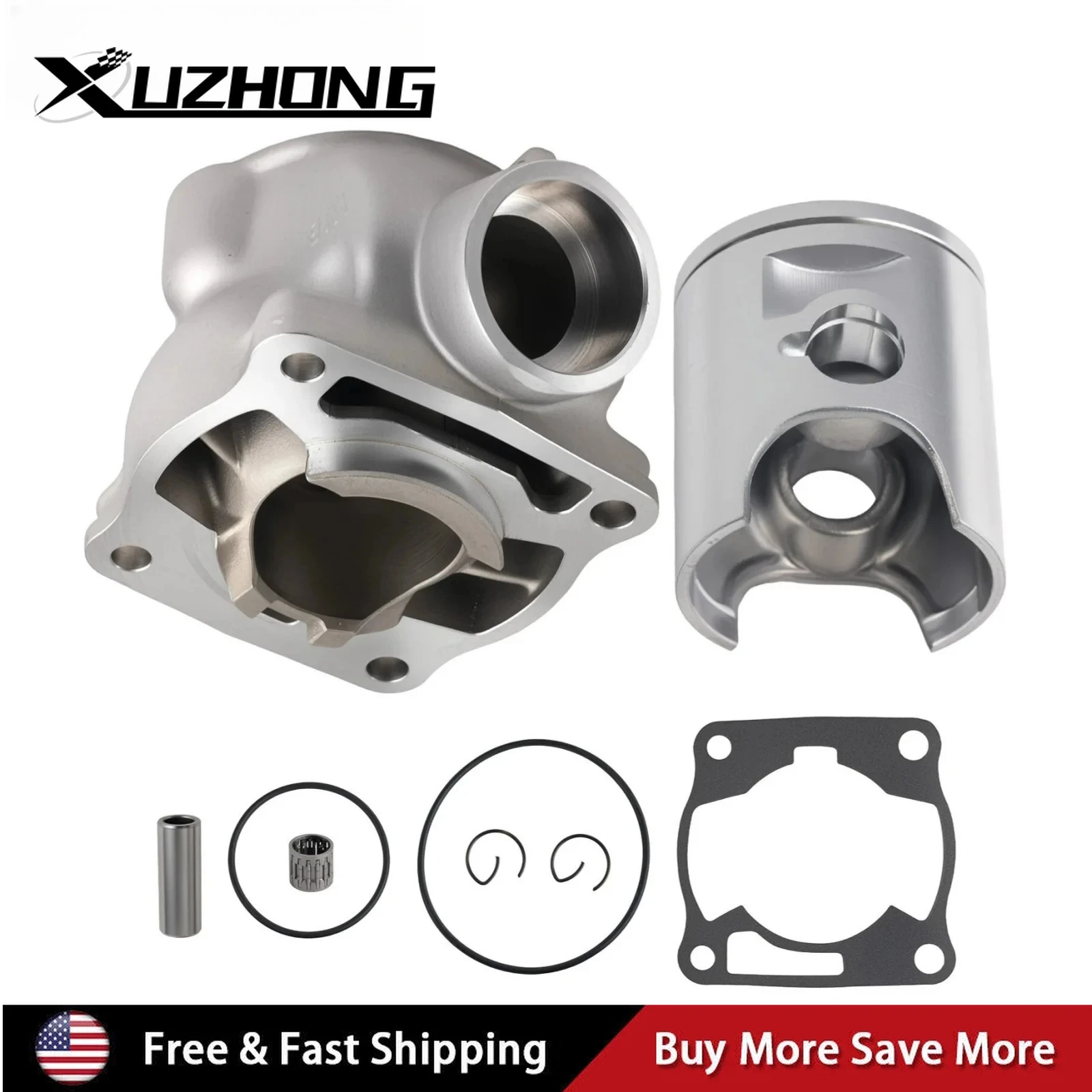 

For 85cc Yamaha YZ85 1993-2014 Cylinder Piston Gasket Top End Kit 4ES-11311-30