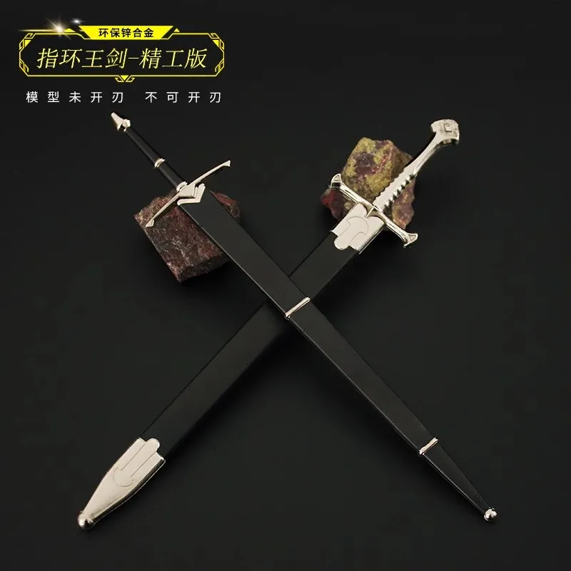 

22CM Soldier Miniature Cold Weapons Lagong Sword High Quality Action Figure Model Toy Scene Props In Stock