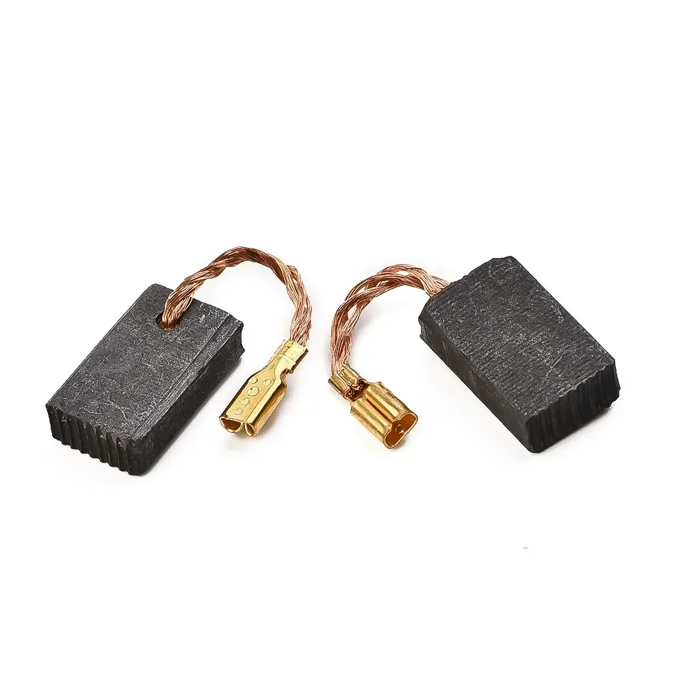 2PCS 5*10*17 Mm Graphite Copper Motor Carbon Brushes Set Tight Copper Wire For Electric Hammer/Drill Angle Grindern