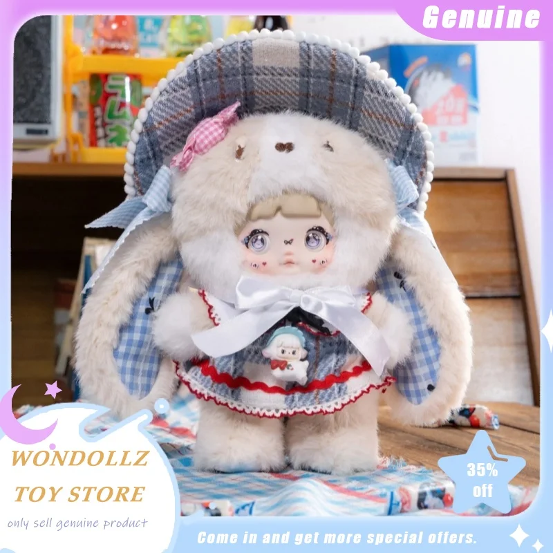 

Genuine Stock Nommi About The Childhood Series Blind Box Kawaii Mini Vinyl Plush Doll Bag Pendant Trendy Toy Girls Kids Gift
