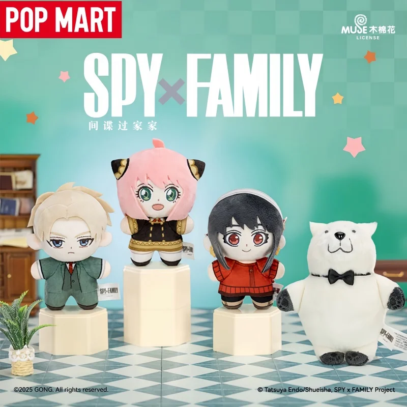 

Hot POP MART SPY X FAMILY Series Blind Box Mystery Box Caixa Sorpresa Anime Action Figure Surprise Toys Desktop Model Xmas Gift