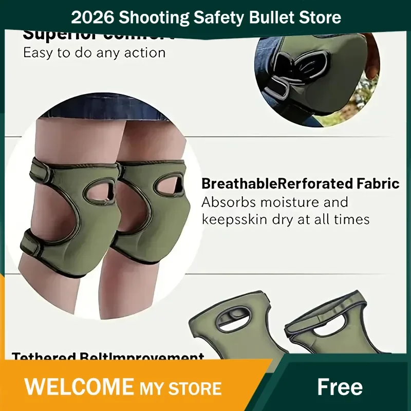 2027 Neoprene Waterproof Knee Pads Outdoor Gardening Knee Cushion For Weeding Trimming Work NEW