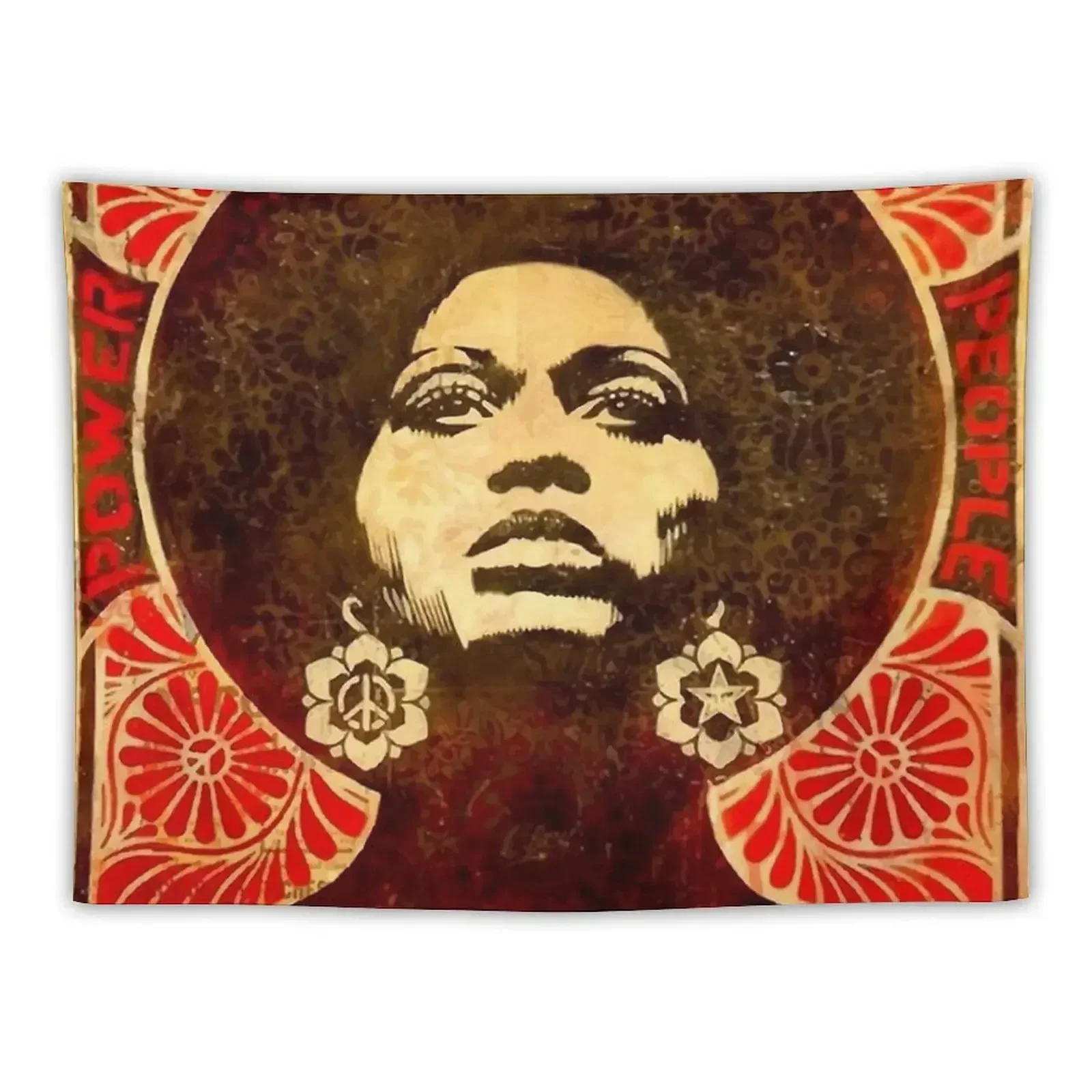 

Angela Davis Tapestry Anime Decor Room Decoration Accessories Bedroom Decoration Tapestry