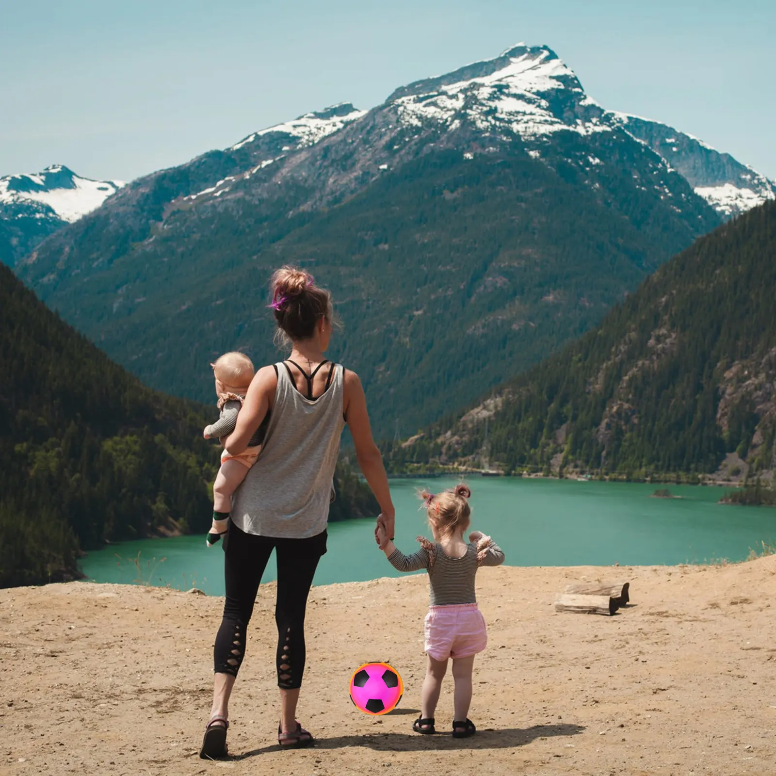 1Set Colorful Explosion-Proof  - Kids Outdoor Ball recension och pris