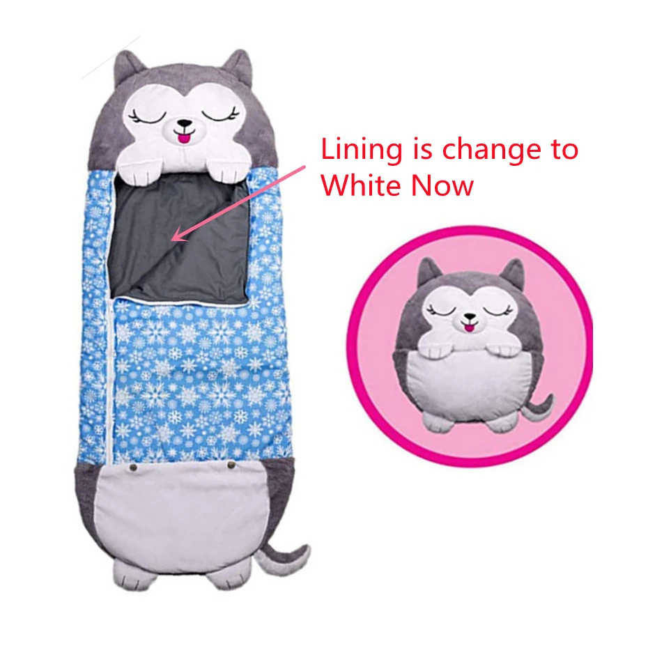 

Детские спальные мешки с героями мультфильмов, детский спальный мешок с животными, плюшевая кукла, подушка, ленивые спальные мешки для мальчиков и девочек, подарок на день рождения, Рождество