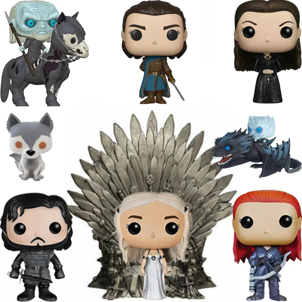 FUNKO POP Game of Night King Ride Drogon SAMWELL TARLY THE MOUNTAIN JON SNOW HODOR FigureToys Collection Modellspielzeug Thrones