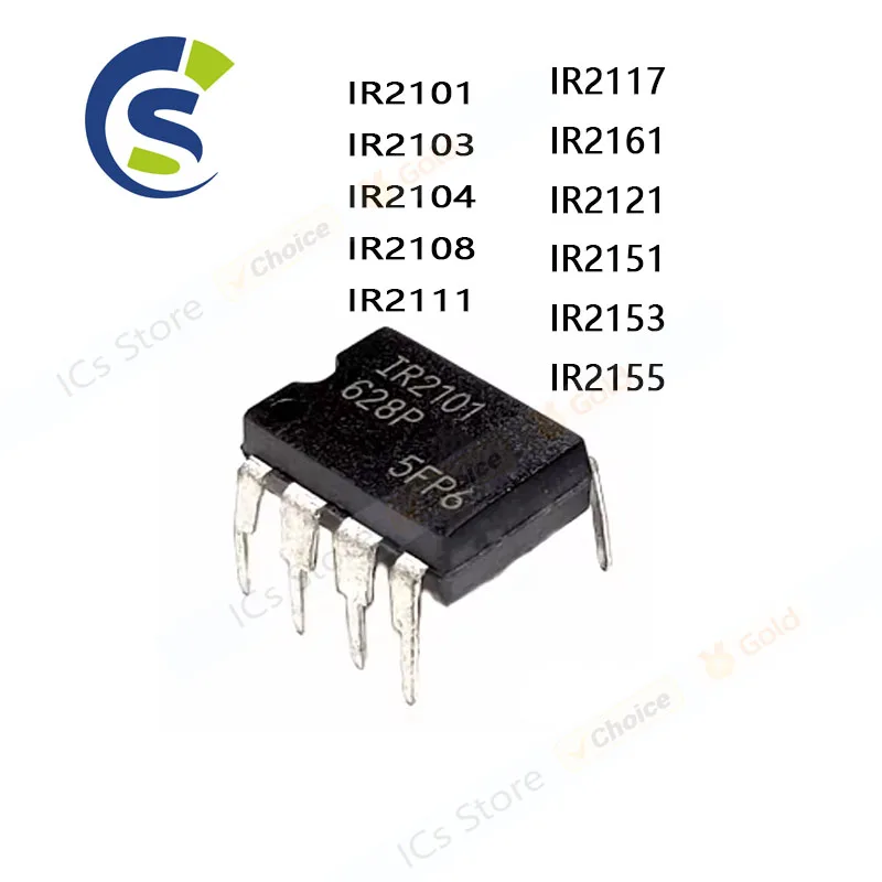 5PCS IR2101PBF DIP-8 IR2103PBF IR2153BF IR2104PBF IR2101 IR2103 IR2104 IR2108 IR2111 IR2117 IR2161 IR2121 IR2151 IR2153 IR2155