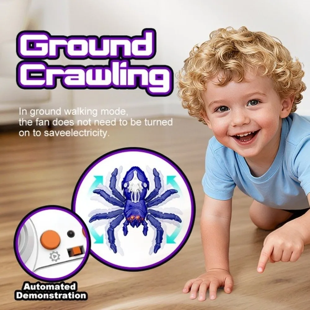 Remote Control Wall Climbing Lizard Biomimetic Realistic RC Biomimetic Electric Simulation 360 Rotation Simulation Animal