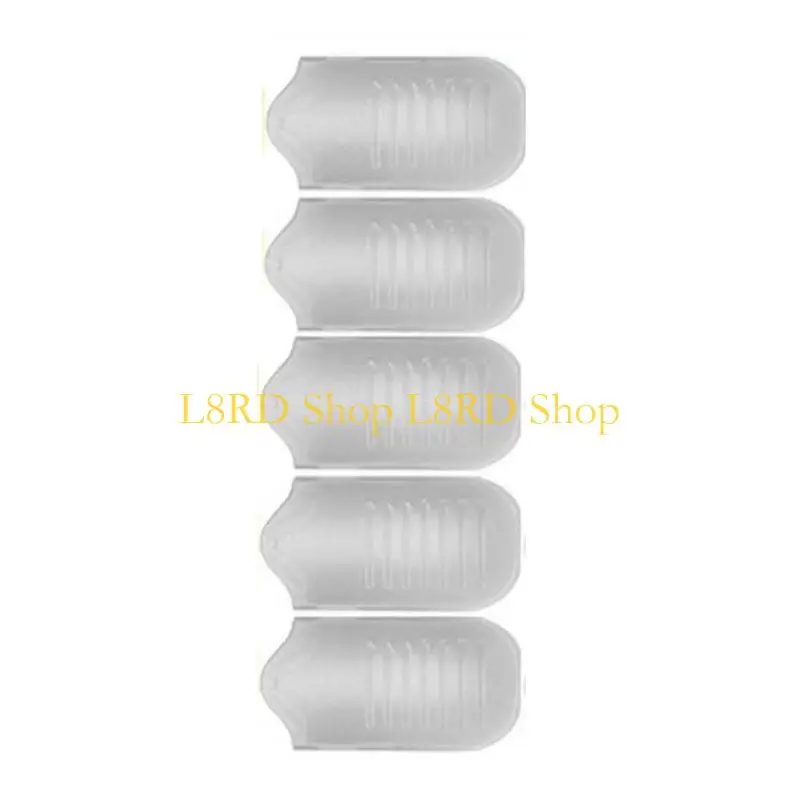 L8rd 5 PCS Nails Polish Removers Clips 세트 손톱 아트 젤 담금 클립 젤 담장 클립 손가락에 사용하기 쉬운