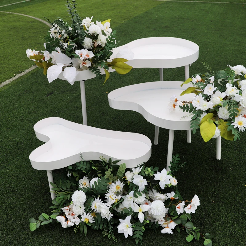 Wedding props wrought iron cloud dessert table wedding stage scene arrangement welcome area decorative window ornament