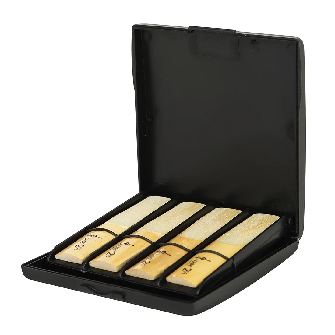 Saxophone Clarinet Oboe Reeds Case 8 Reeds Grids ABS Case Storage Box Waterproof Wear Resistant Universal