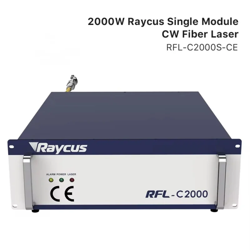 Raycus Fiber Laser Single Module CW Fiber Lasers RFL-C1500S/2000S 1500W 2000W 1064nm for Fiber Cutting Machine