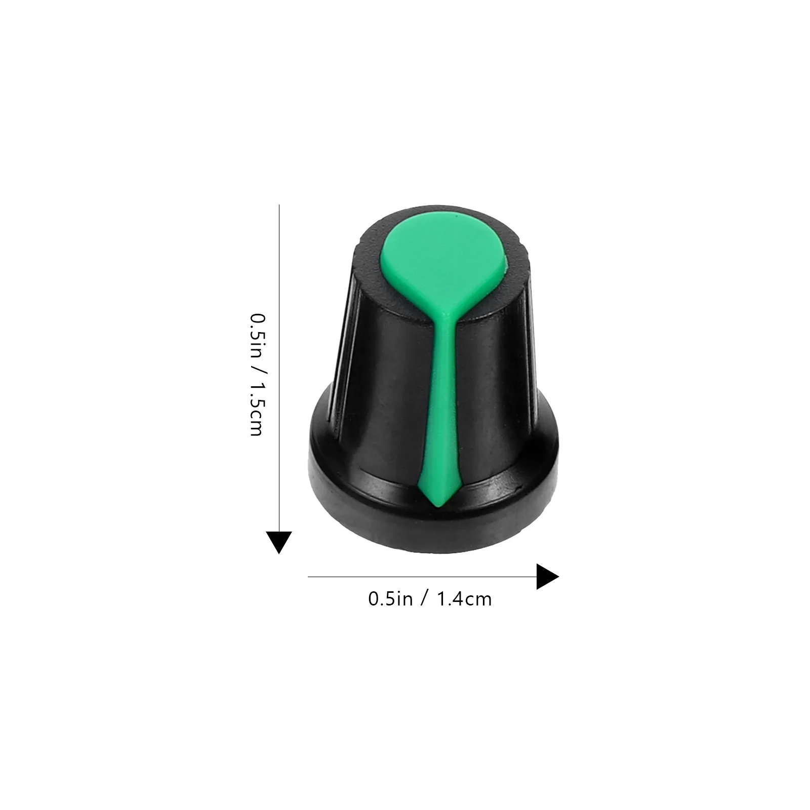 60 قطعة مقابض التحكم في الجهد المهنية مادة صلبة ملحقات أدوات طويلة الأمد مقبض التحكم في مستوى الصوت