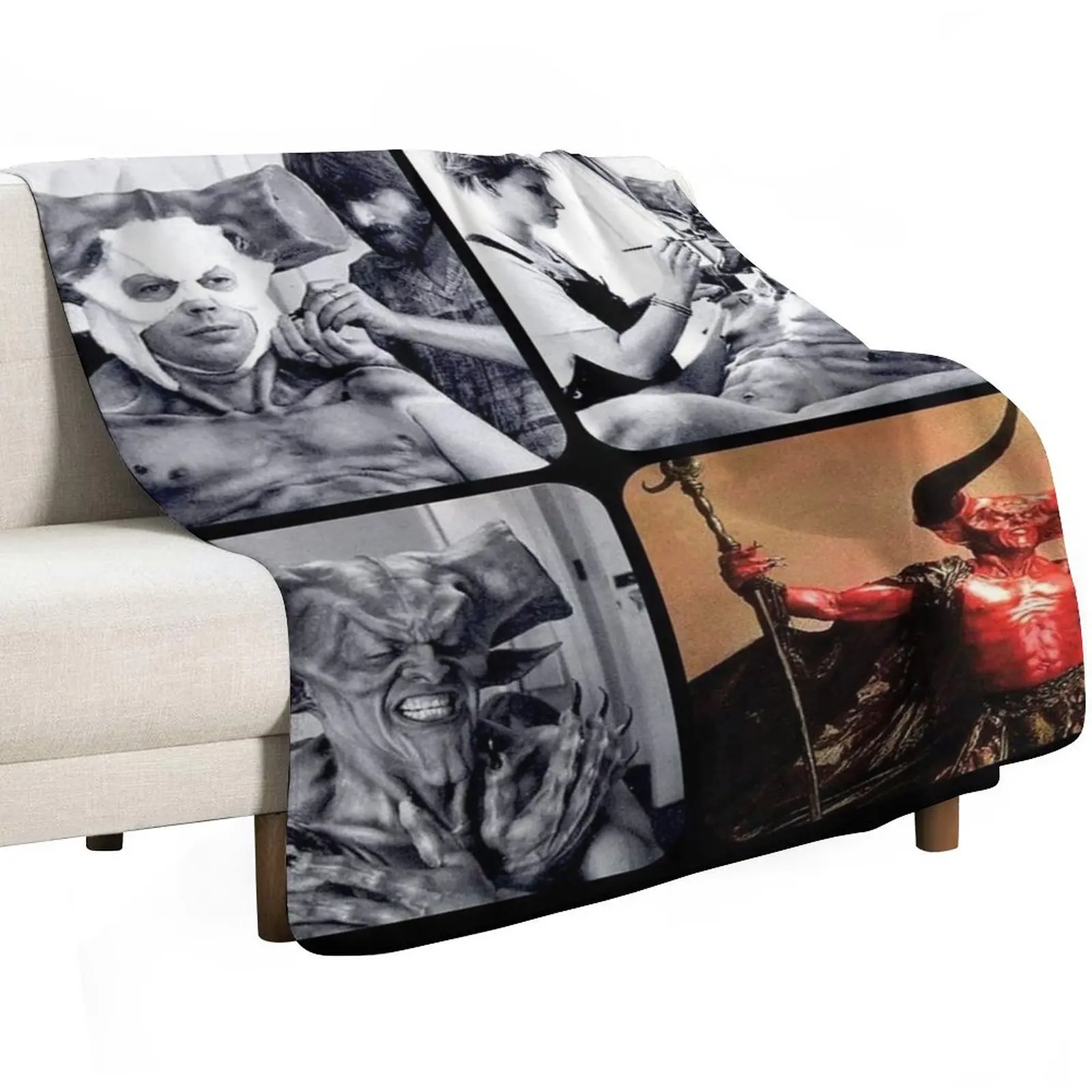 The LEGEND Tim Curry, Lord of Darkness Throw Blanket Sofa Luxury Designer Giant Sofa Sofa Throw Single Hairy Blankets