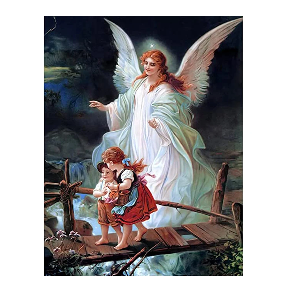 

Blessed Angel Diamond painting new product handwork DIY square or round diamond living room and bedroom decoration gift