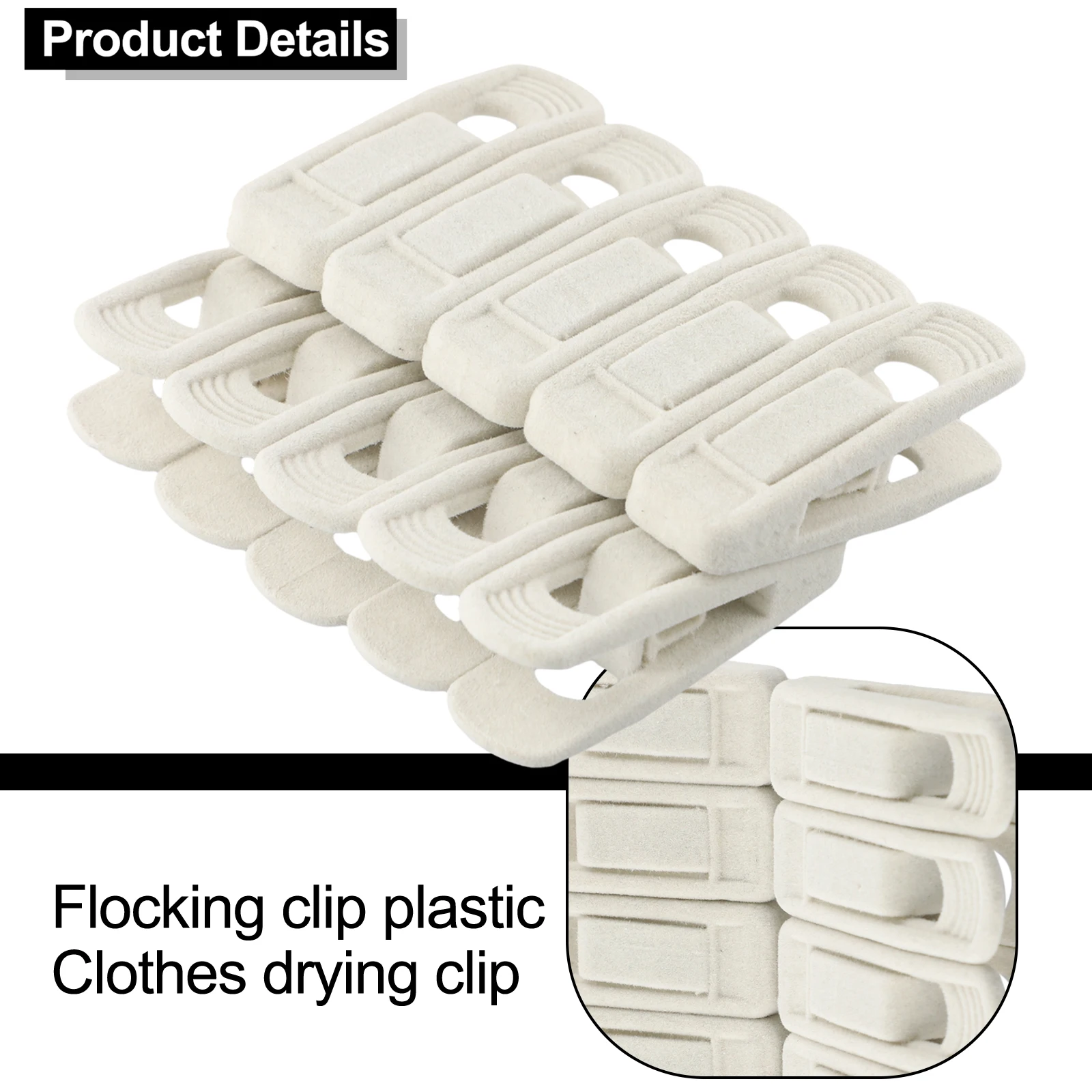 High Quality Space Saving Hanger Clips Clothespins Coat Hangers Non-slip Organizer Trousers Windproof Dry Quilt