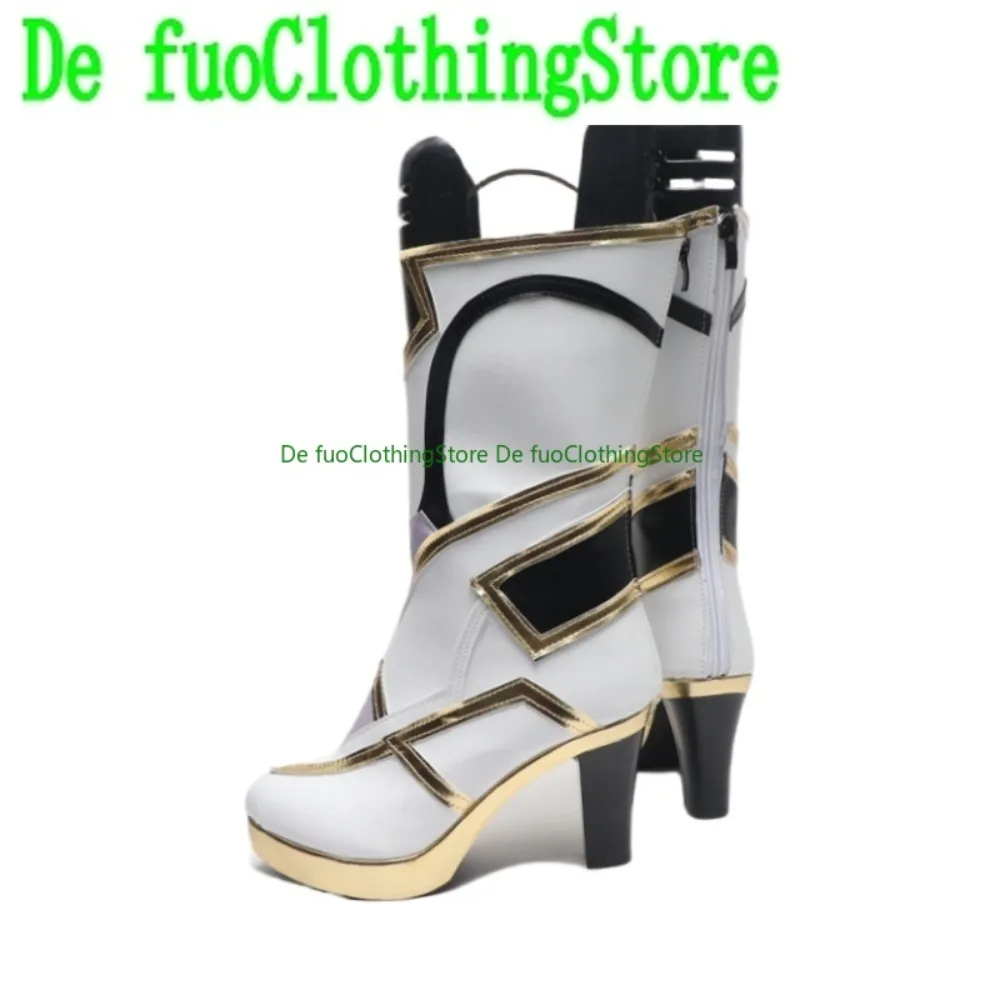 DefuoClothing Honkai Impact 3rd Herrscher Of Origin تأثيري أحذية أنيمي لعبة لعب الأدوار زي الهالوين الدعائم #2