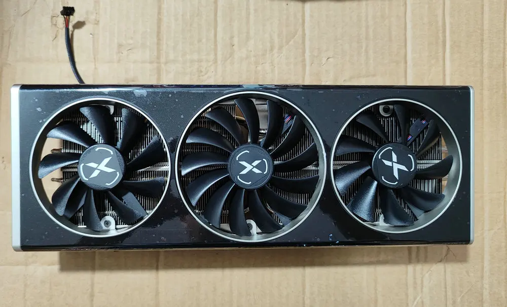 The Radiator Cooler for XFX RX6700XT Graphics Video Card