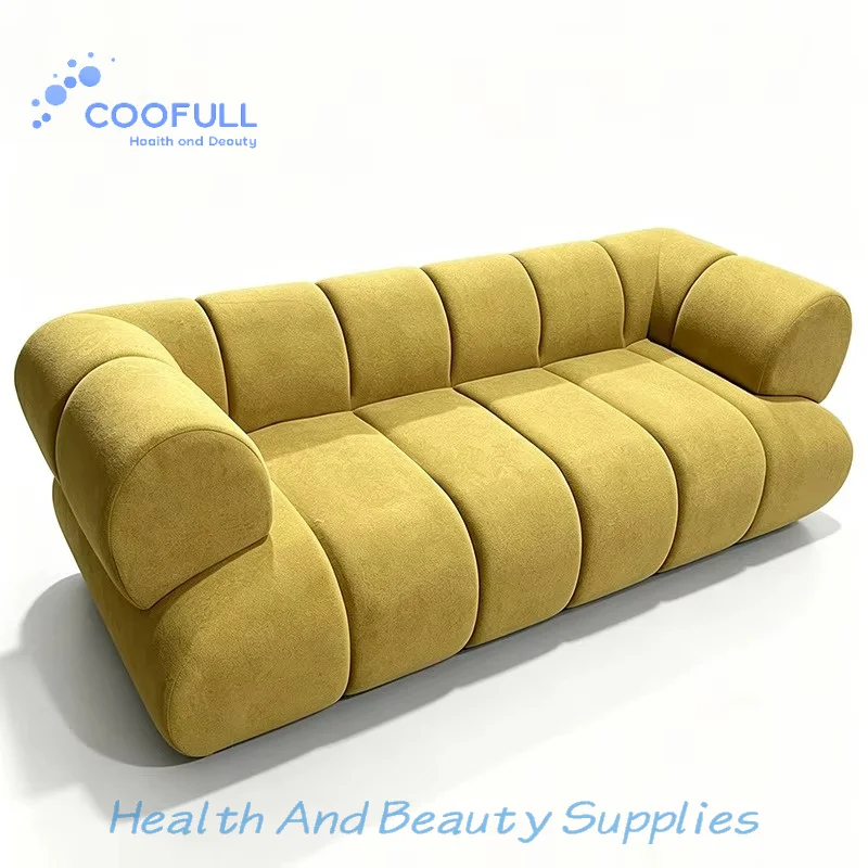 Coofull Vacuum Compressed Foam Sofa Set Three Seat Convertible Luxury Apartment-Friendly Sponge Filled Living Room Furniture