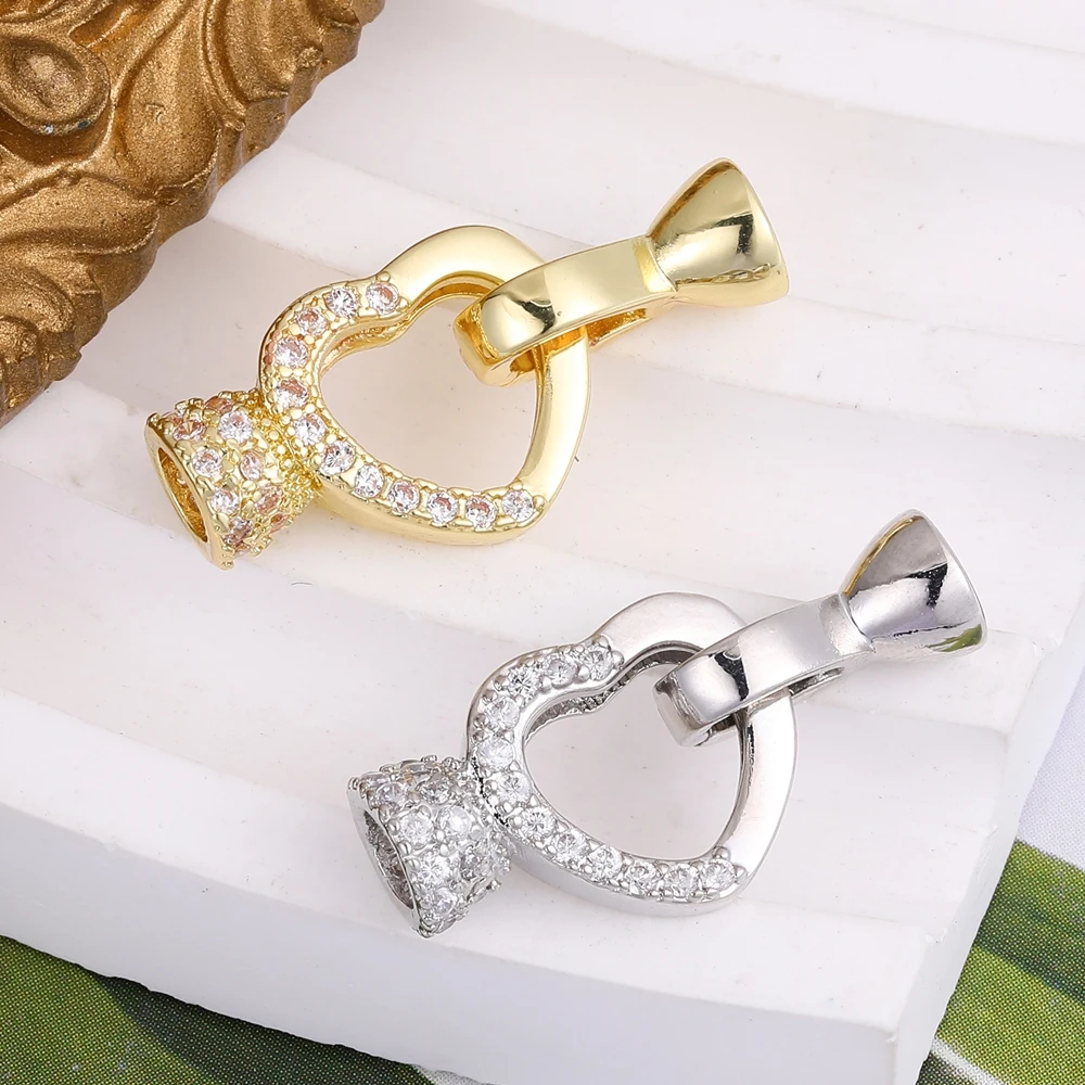 Juya DIY Handarbeiten Perlen Schmuck Machen Zubehör Dekoration Perlen Beschläge Luxus Stecker Verschluss Verschluss Verschlüsse Liefert – Detail 14
