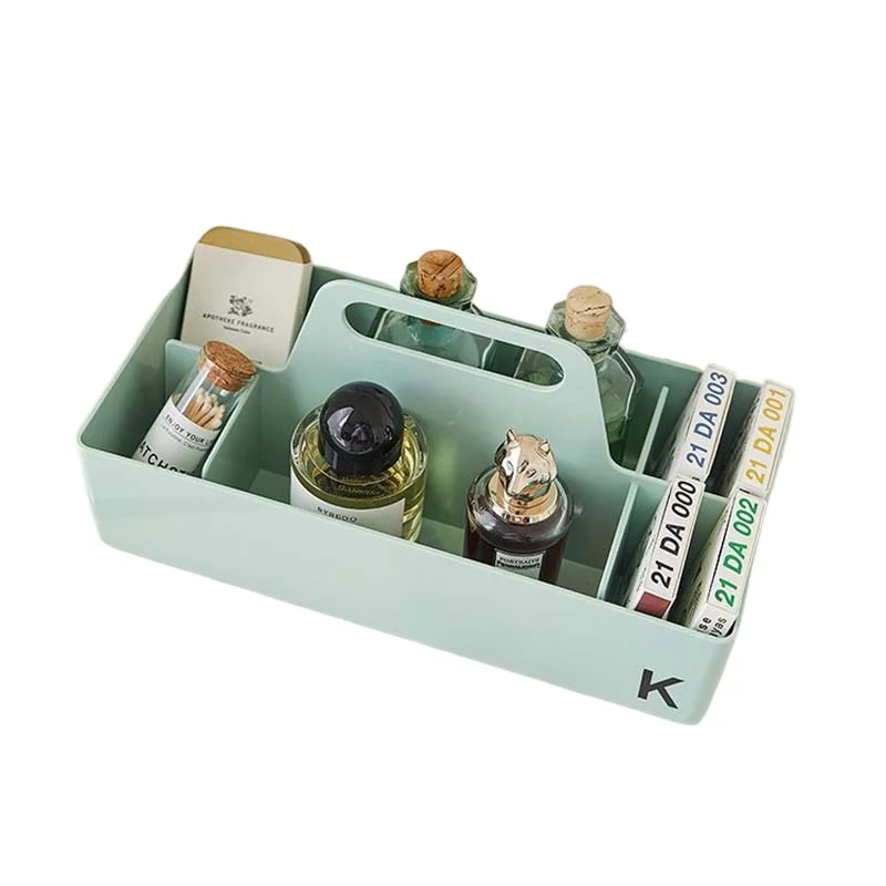 

Creative desktop sundries storage box, cosmetic storage box, medieval portable plastic