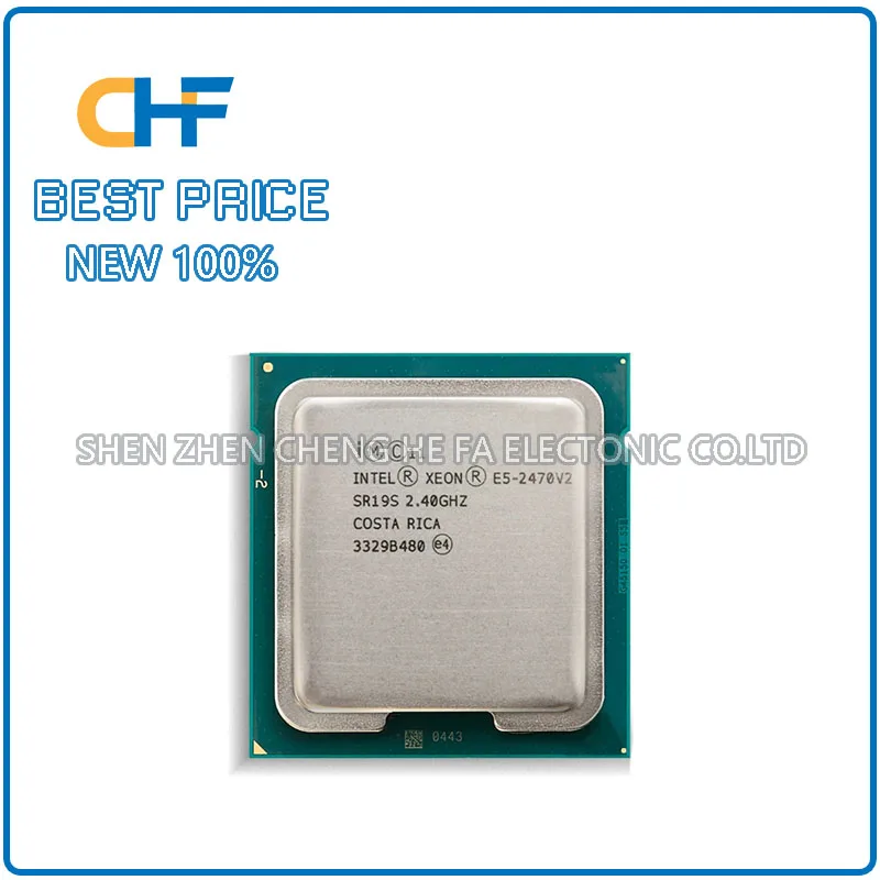 E5 2470v2 SR19S 10 Core 20 Thread 2.4GHz 95W 25MB LGA1356 interface CPU processor E5-2470v2