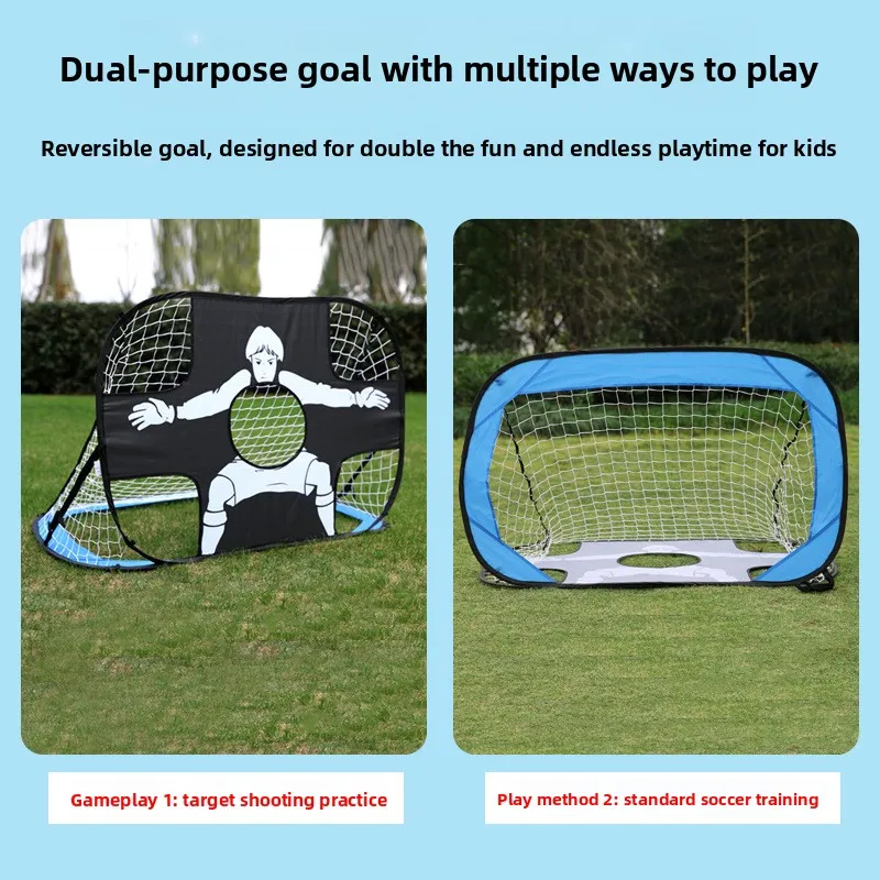 Indoor Training Net Portable and Simple Folding Small Net Frame Outdoor Sports Children's Football Door