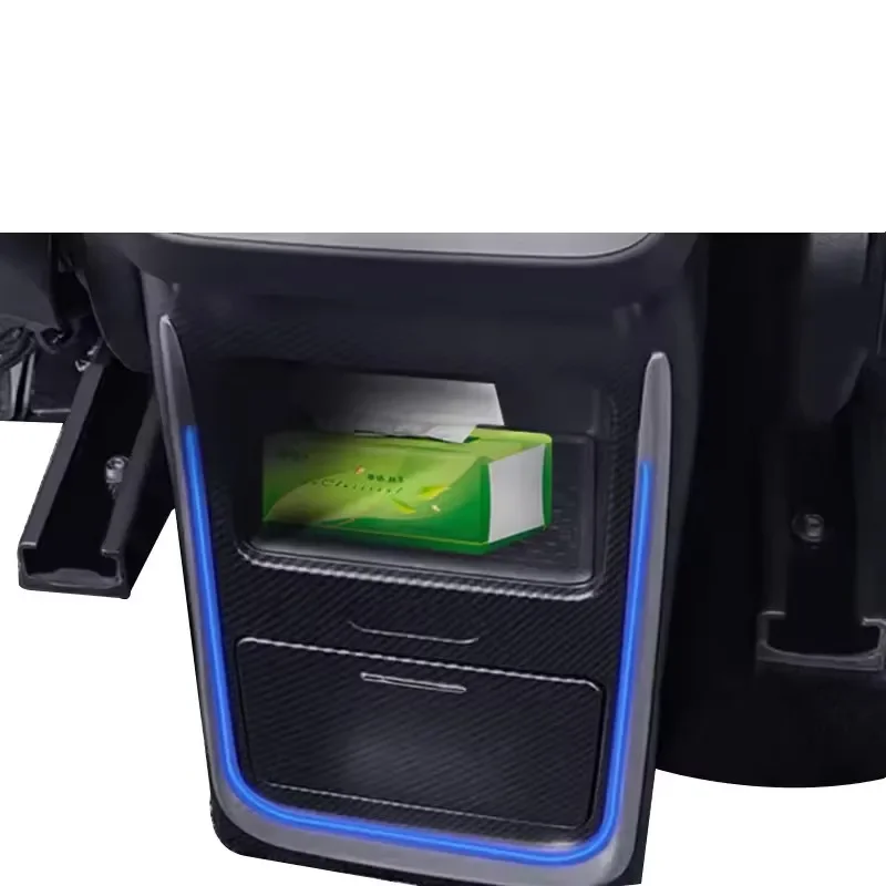 Car Arm Center Console Storage Box Under the Seat Central Universal Car Armrest Box for Tesl