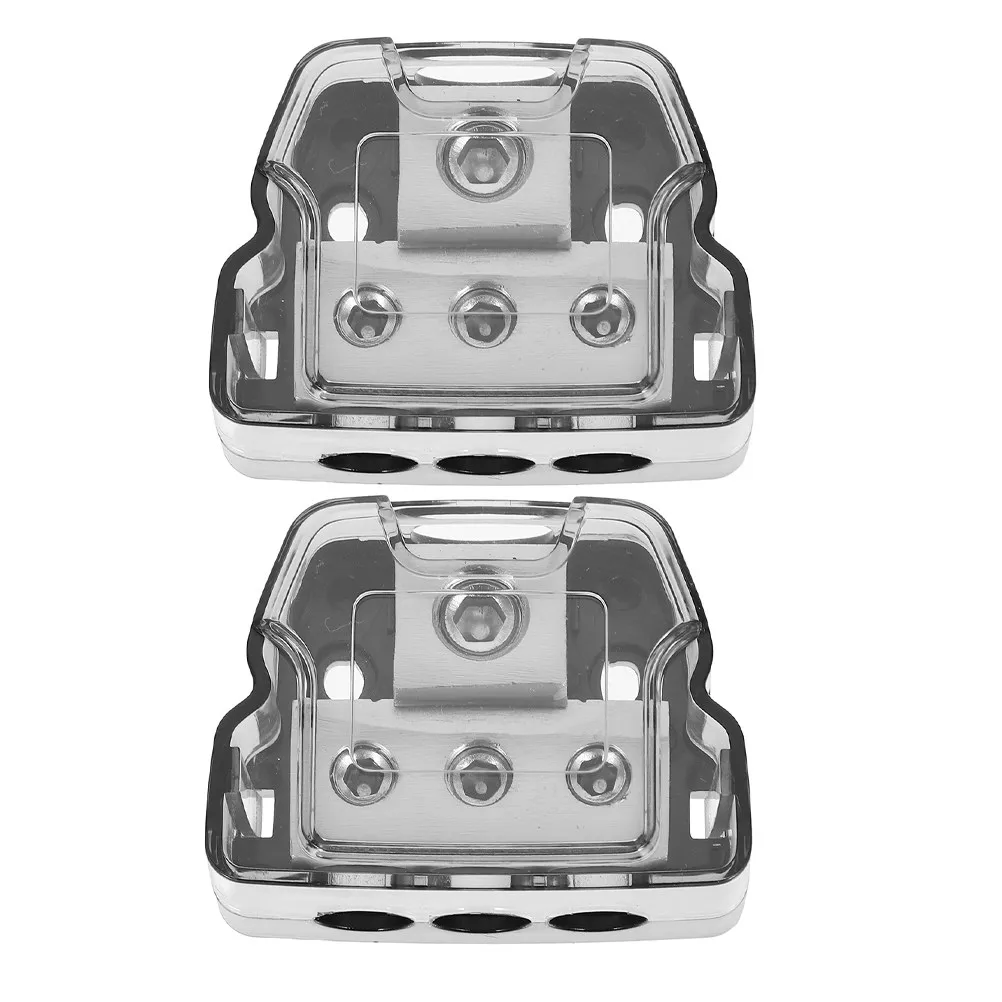 2Pcs Car Audio Ground Block For Car Audio Power Distribution Taxi Driver Amplifier Grounding Easy Install Sound