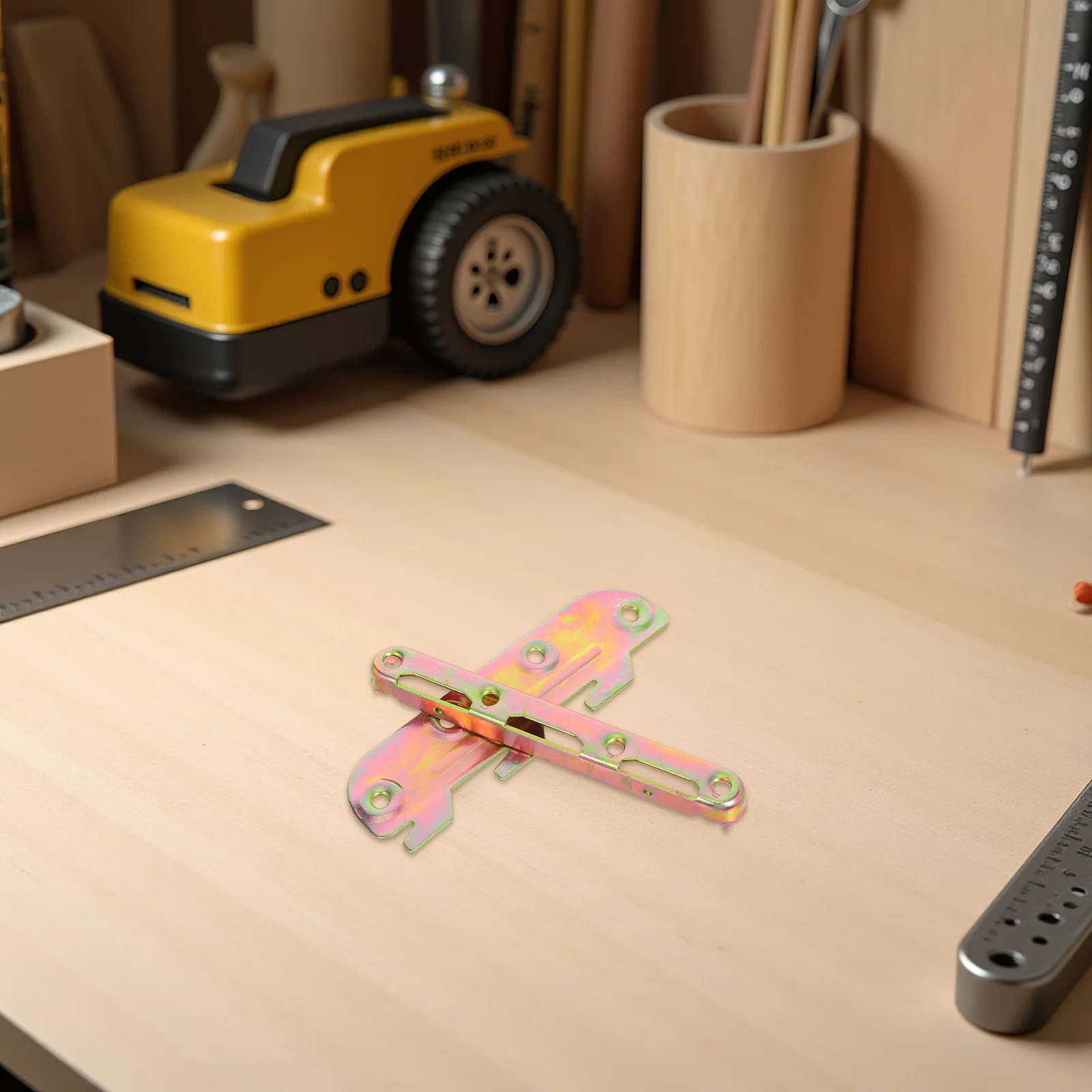 

1 set 1 Set Heavy Duty Frame Brackets Metal Headboard Footboard Connectors Universal Hook Design For Wood Rails Easy