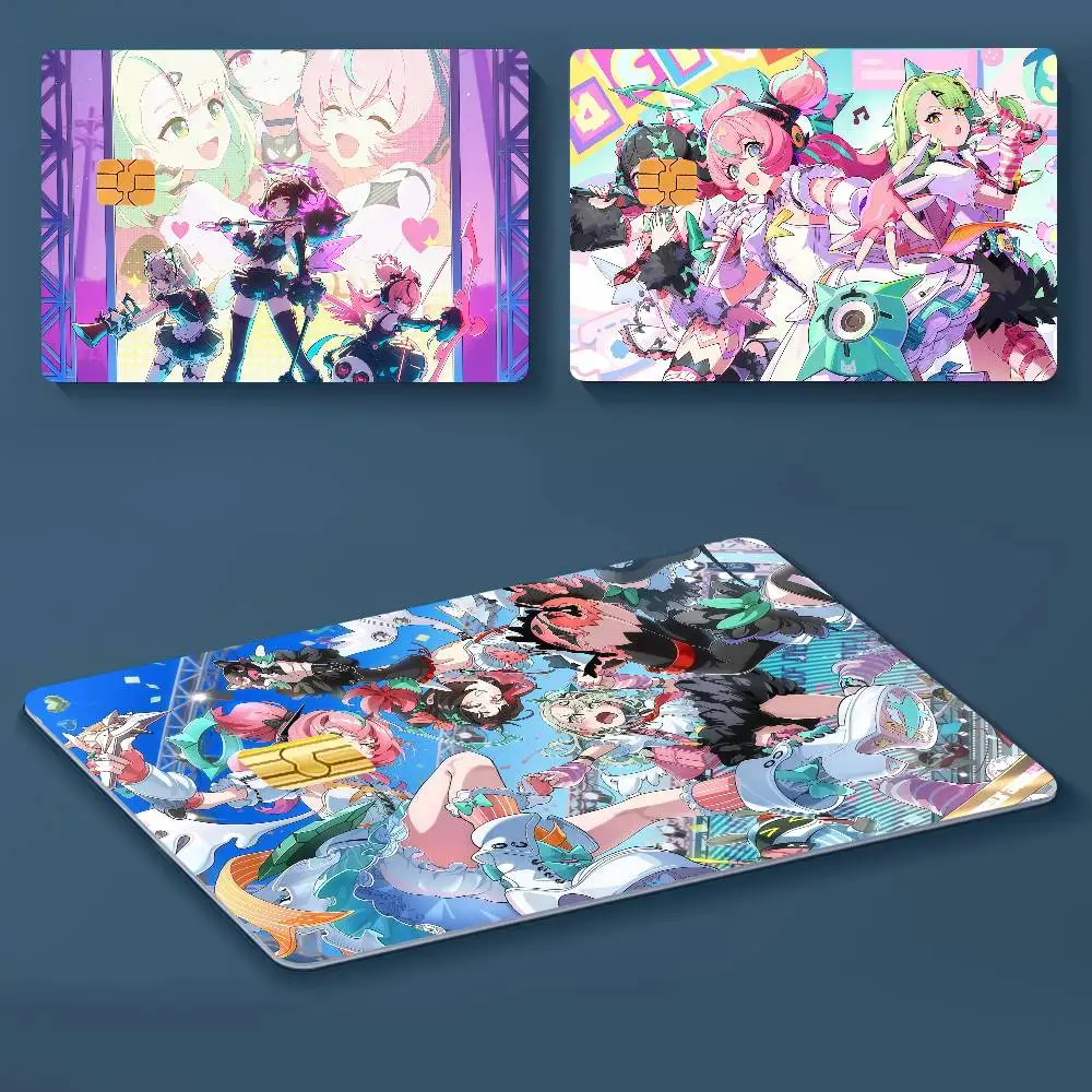 Angels of Delusion Zenless Zone Zero Cover Credit Card Stickers  Anime Image Print Canvas  Manga Decor HD