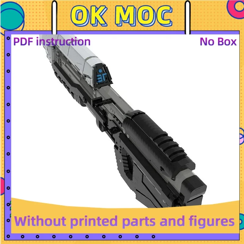 

Популярная модель военной игры Moc, строительные кирпичи MA5D, штурмовая винтовка, технологические блоки, подарки, рождественские игрушки, наборы «сделай сам», сборка