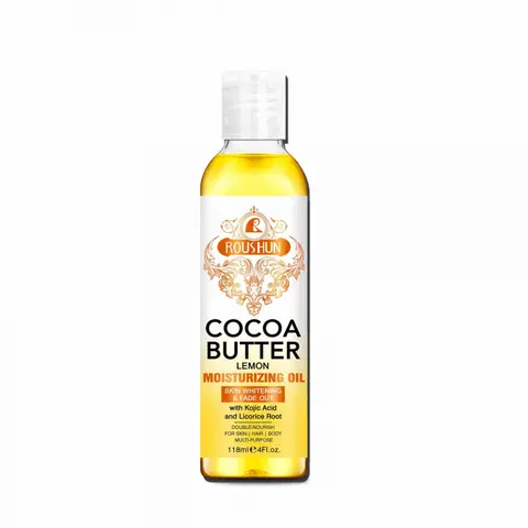 118ML Cocoa Butter Body Oil Skin Care Oil Moisturizes and Nourishes Skin Large Capacity Full Body Essential Oil