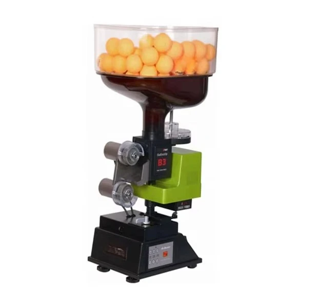 Remote Control Automatic Table Tennis Machine  Pingpong Robot for Training Machine