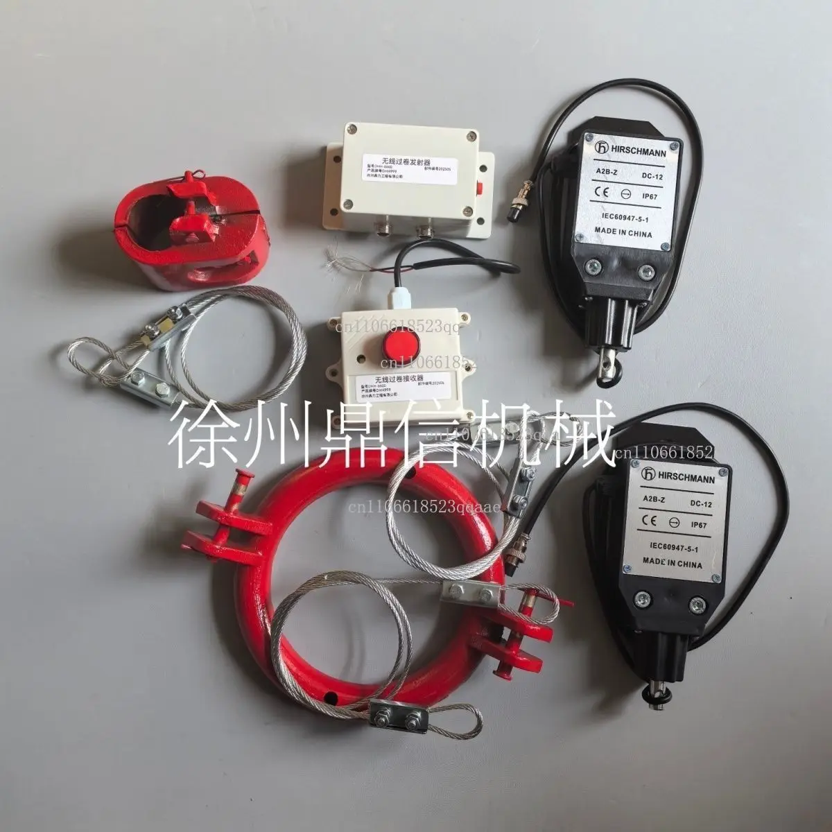 Crane on-board crane Wireless height limiter Switch Anti-overwinding device Automatic alarm