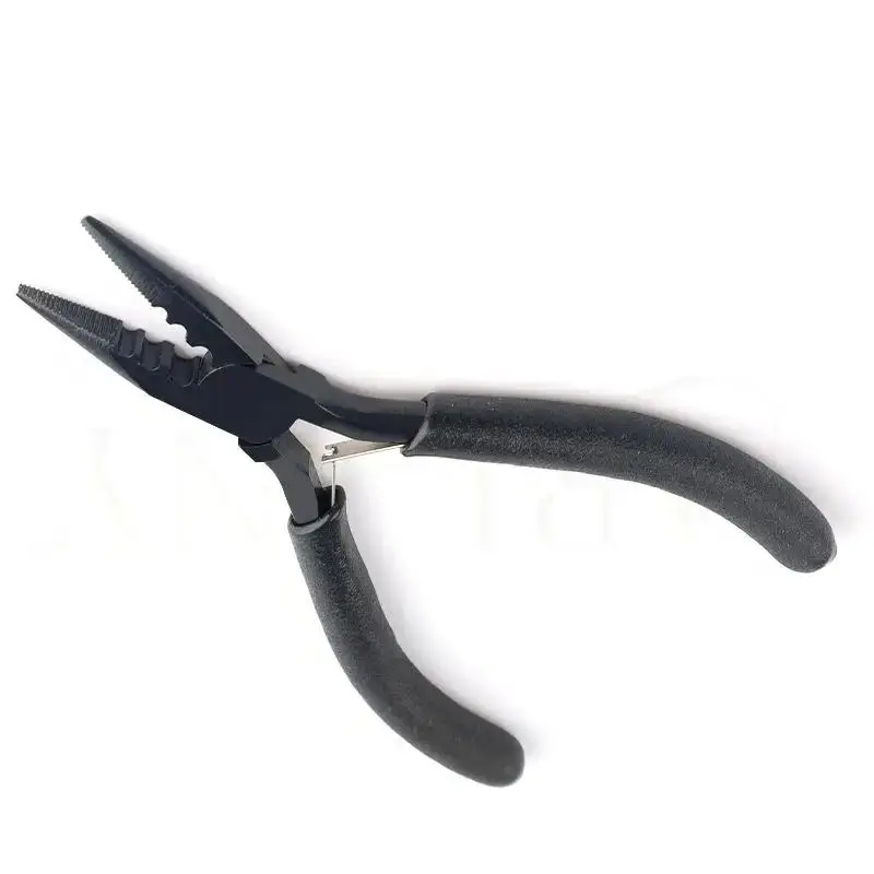 ARLANY 3-Holes Hair Extension Pliers Microlinks Beads Closer Pliers for Micro Beads Sewing Weft Extensions
